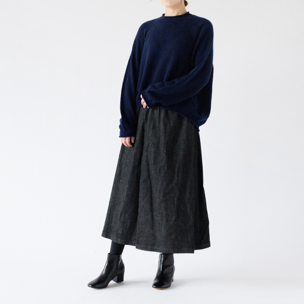 着用イメージ(モデル身長162cm・BLACK)