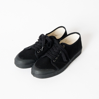 ◾︎ パーバーズ　スプリングコート　Gジャン　ブラック ハイカットスニーカー B2 HEAVY TWILL BLACK／Spring Court