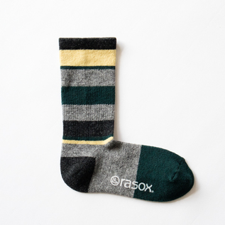 マルチボーダーウール クルー メンズソックス Rasox ラソックス 愛着を持ってずっと使いたいモノを集めたセレクトショップ ｚｕｔｔｏ