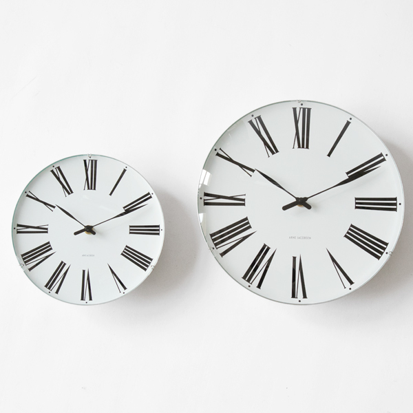 ARNE JACOBSEN Wall Clock Roman(210mm)