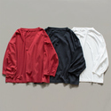 アシャオーガニックコットン 七分袖タックTシャツ
