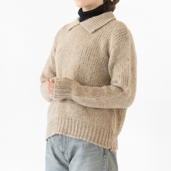 楽天市場】トリコットジーンマルク TRICOTS JEAN MARC マヤ MAYA モヘヤ混 ポロニット セーター プルオーバー フランス製  レディース 2022秋冬 【送料無料】1010 : Crouka／クローカ