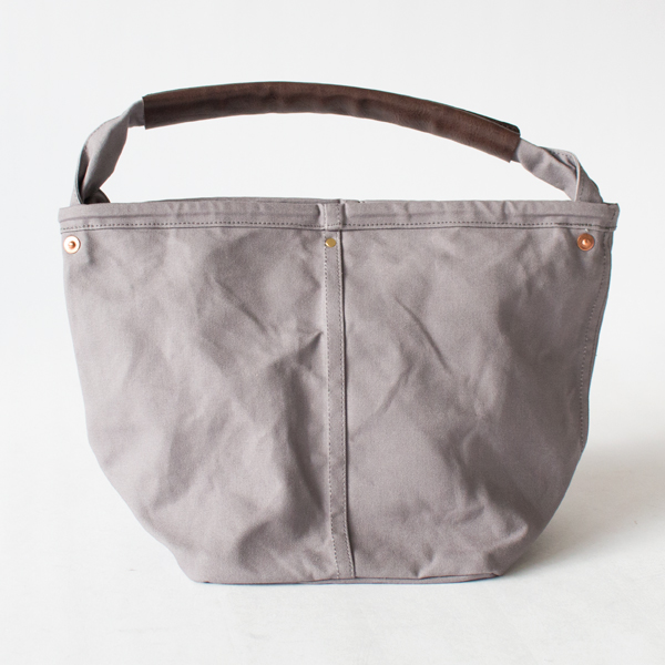 GREY【別注】帆布 ト-トバッグ DUZI L