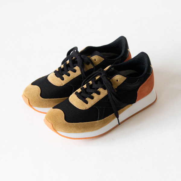 6/25cmWALSH スニ-カ- Whirl Wind BLK/TAN