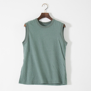 SHARE SPIRIT HOMME 総柄タンクトップ コットン ×リネン L SHARE SPIRIT HOMME 総柄タンクトップ コットン ×リネン L SHARE