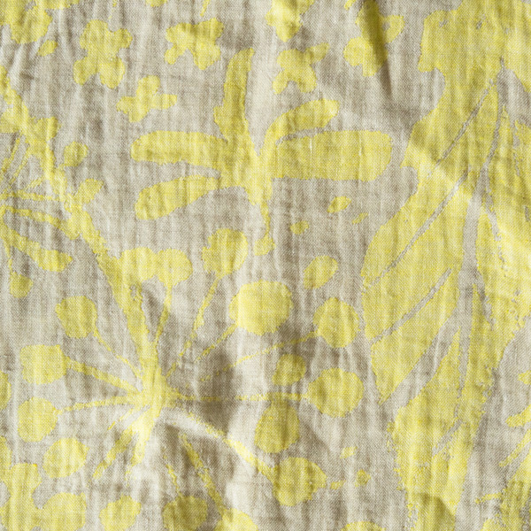 リネンブランケットVILLIYRTIT　150x200cm(YELLOW LINEN)