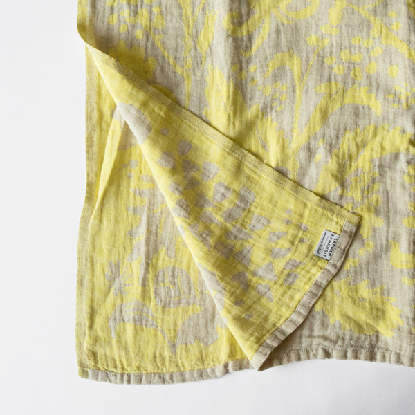 リバーシブルにお使いいただけます(YELLOW LINEN)