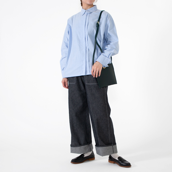 OX TUCK シャツ(WHT)