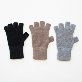 MENS CASHMERE FINGERLESS GLOVES