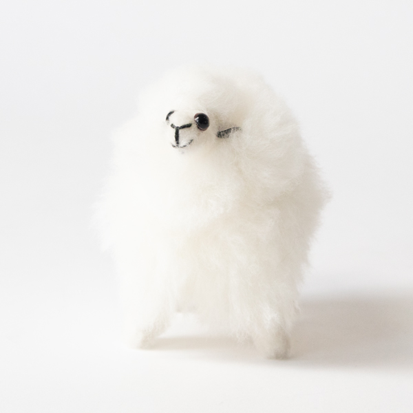 Baby Alpaca Fur Doll（アルパカファードール）(SHEEP WHITE)