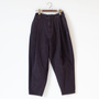 COTTON TAPERED PANTS