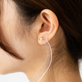 BAQLESS パールピアス 楽天市場】Baqless (バックレス) ピアス カリスマ ボタン 7mm