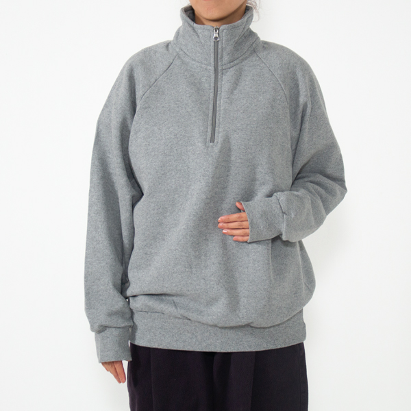ハーフジップジャージトップ Cenere-M(身長160cm)