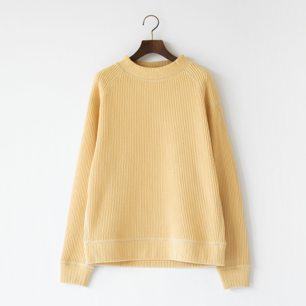 BUTTER/M【限定復刻】ユニセックス WAFFLE MIDNECK BUTTER/M【限定復刻】ユニセックス WAFFLE MIDNECK