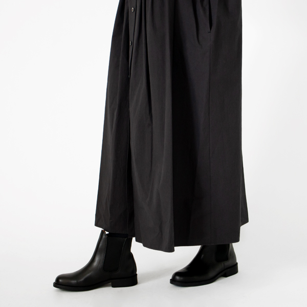 着丈長めのロングワンピース(身長160cm・NAY)