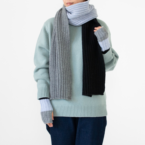 GALA ニット手袋(GREY)