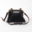 【別注】SUEDE×LEATHER CITY MAILバッグ SMALL