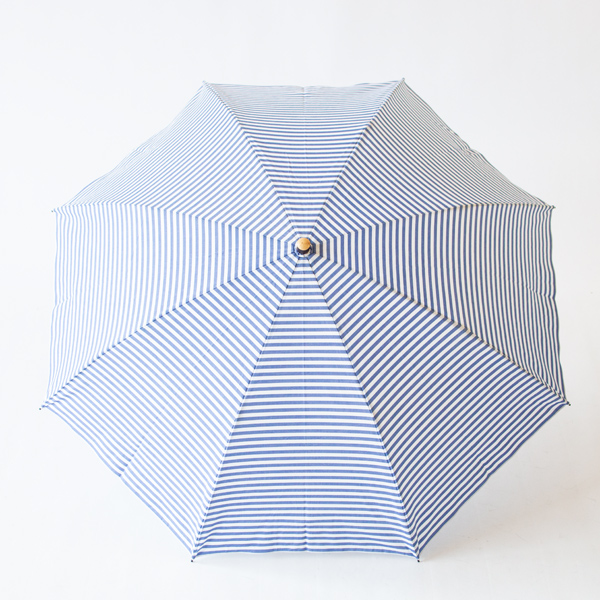 メンズ 晴雨兼用折りたたみ傘 STRIPES(WHITE)