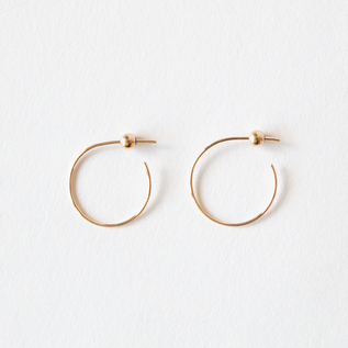 【受発注】HOOP PIERCES 10K GOLD（ペア）※12月上旬発送予定 