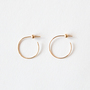 【受発注】HOOP PIERCES 10K GOLD（ペア）※月から発送予定 