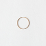 【受発注】THE THINNEST RING（リング 極細）※月から発送予定 
