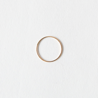 【受発注】THE THINNEST RING 18K（リング 極細）※12月上旬発送予定 