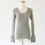 SILK LACE LONG SLEEVE