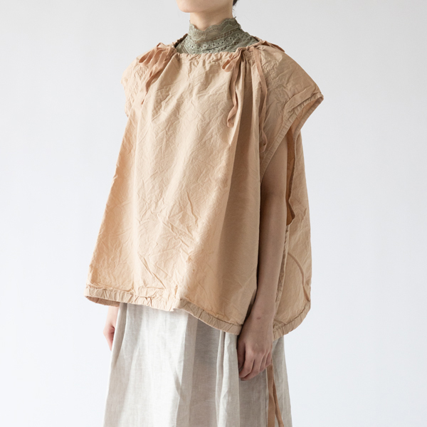 シルクレース ハイネックノースリーブ LAUREL OAK