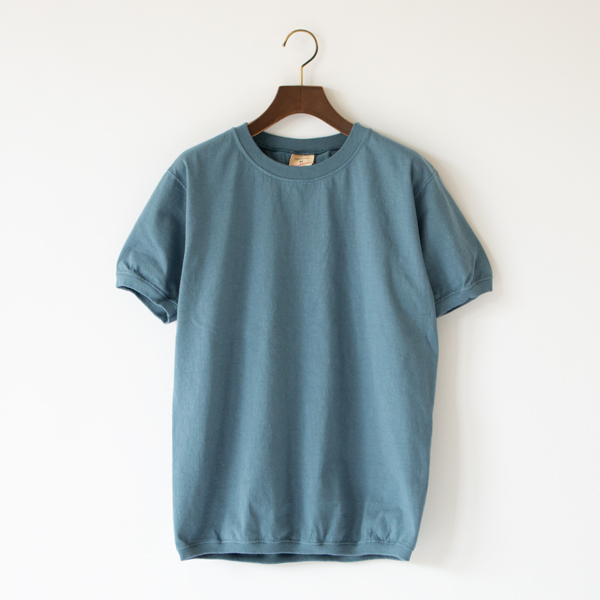 Mクル-ネック ショ-トスリ-ブTシャツ INDIGO BLUE Mクル-ネック ショ-トスリ-ブTシャツ INDIGO BLUE