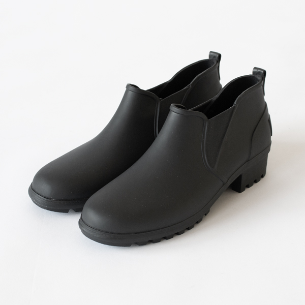 BLACK 22cm/UK3レインアンクルシュ-ズ BLACK 22cm/UK3レインアンクルシュ-ズ