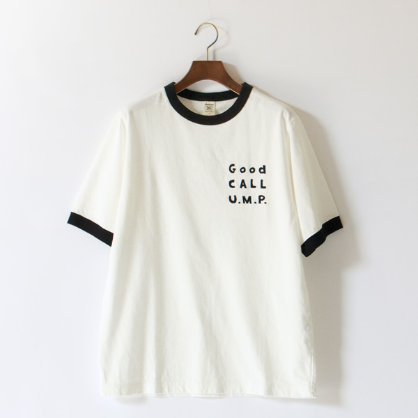 WHITE×BLACK/Mユニセックス Rib GCU Tシャツ WHITE×BLACK/Mユニセックス Rib GCU Tシャツ