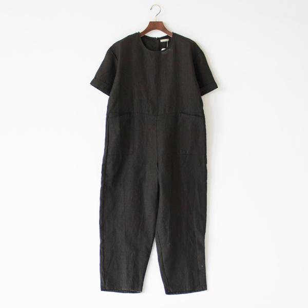リネンジャンプスーツ Lumi（Black）