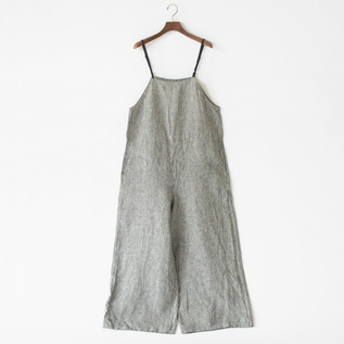 Linen salopette Mari 