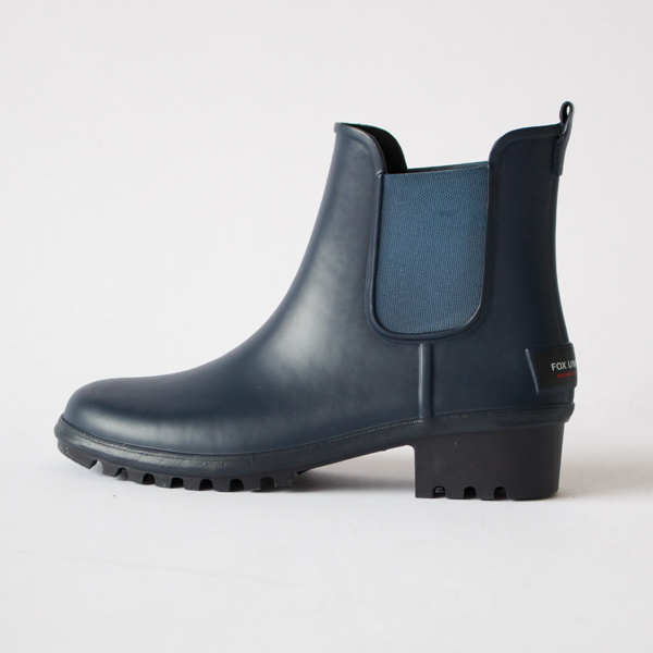 レインサイドゴアブーツ NAVY 側面