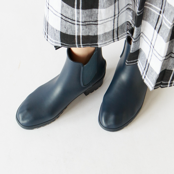 レインサイドゴアブーツ NAVY