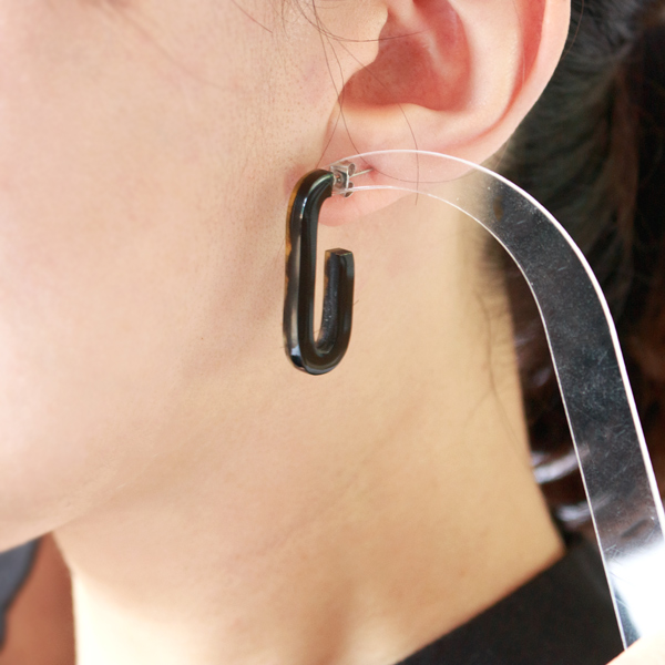 Horn Earrings(Oblong Horn)