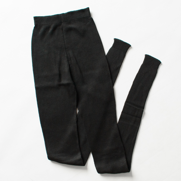 シルクレギンス10分丈(BLACK)
