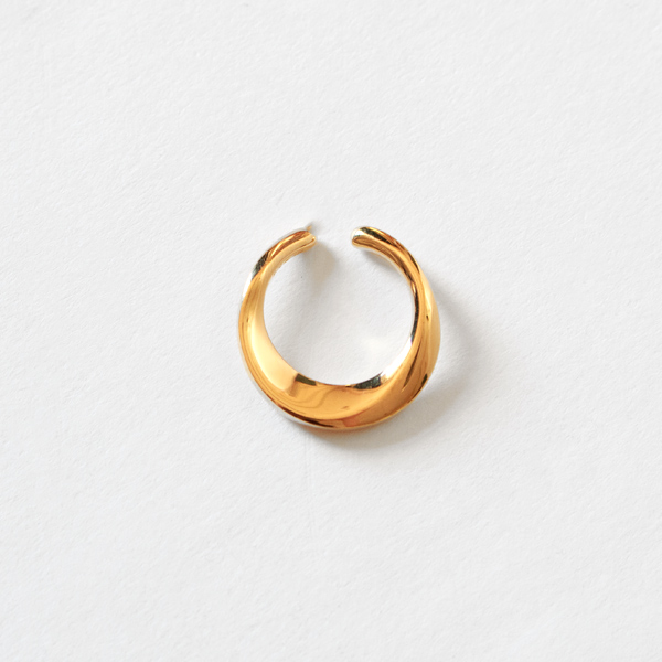 CIRCLE EAR CUFF（イヤーカフ）(Large 18KGold Plated)