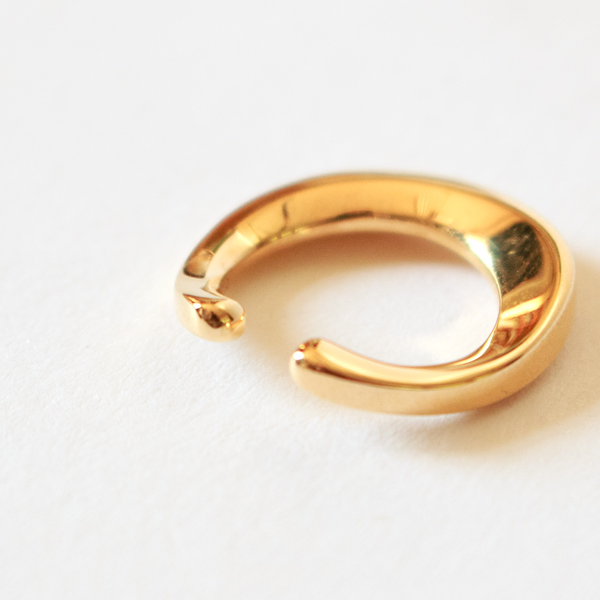 CIRCLE EAR CUFF（イヤーカフ）(Small 18KGold Plated)