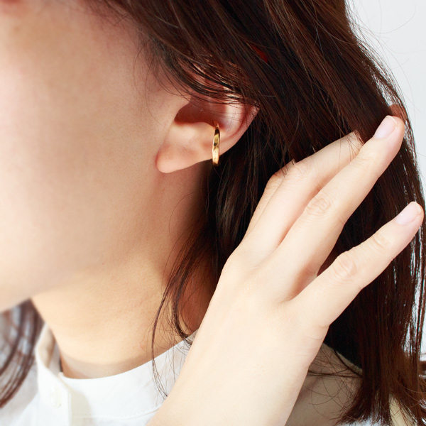 CIRCLE EAR CUFF（イヤーカフ）(Small 18KGold Plated)