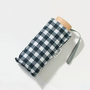 晴雨兼用折りたたみ傘（遮光） BASICS TWEED CHECK