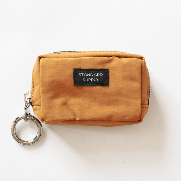 チャームポーチ SQUARE CHARM POUCH(GOLD)