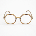ブルーライトカットあり リーディンググラス EDGY olive/brown