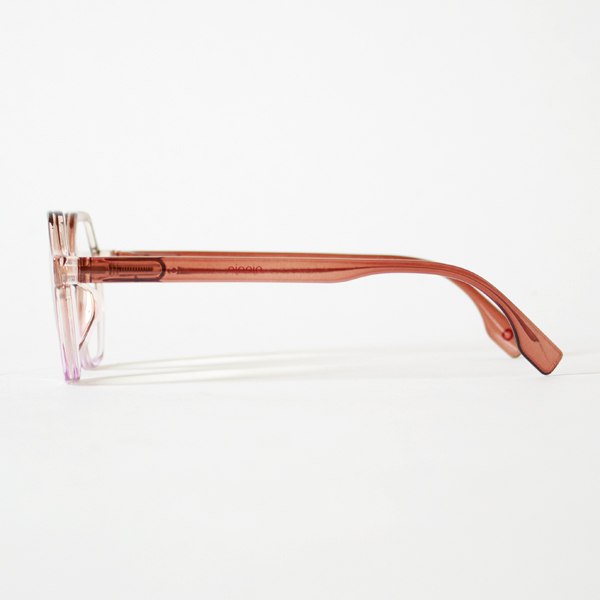 リーディンググラス C brown purple
