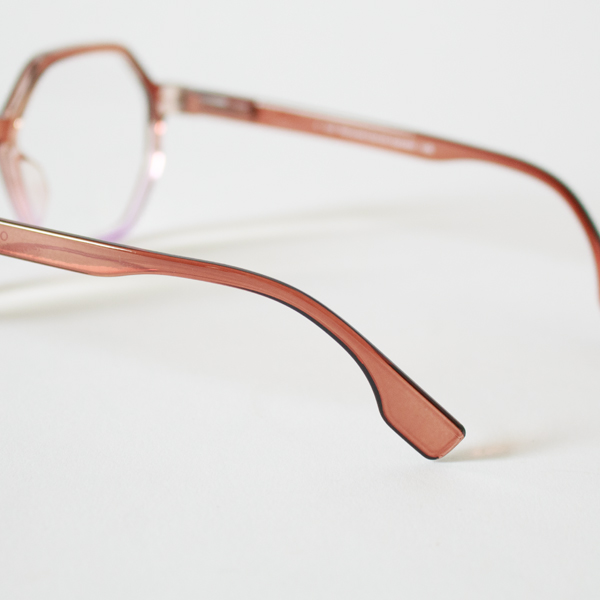 リーディンググラス C brown purple