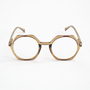 ブルーライトカットあり リーディンググラス EDGY olive/brown