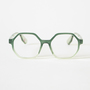リーディンググラス C dark green green