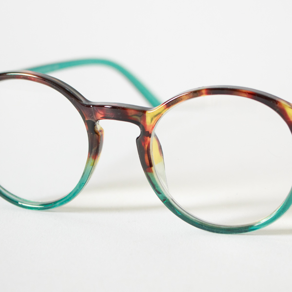 リーディンググラス A tortoise blue