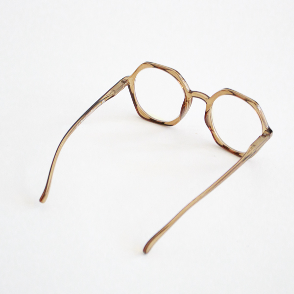 ブルーライトカットあり リーディンググラス EDGY olive/brown