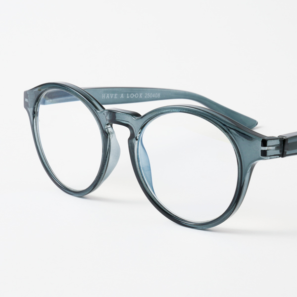 ブルーライトカットあり リーディンググラス CASUAL smoke
